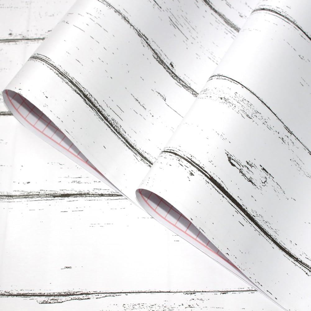 

Белые деревянные обои отслаивающиеся самоклеящиеся съемные обои детская комната спальня стена DIY домашнее украшение наклейка на стену 600cmx45cm