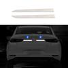 For Mazda 3 Mazda3 Axela M3 Car Sticker Styling Rear License Plate Door Trunk Tailgate Plate Trim Lamp Hoods