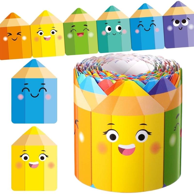 32.8ft Pencil Pattern Border Trim Wall Sticker for Chalkboard Notice Board Decoration Bulletin Board Border Trim Sticker