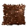 Pillow Cover 42x42cm Soft Decorative 3D Leaf Cushion Case Unique Touching For Sofa Couch Bed In Living Room