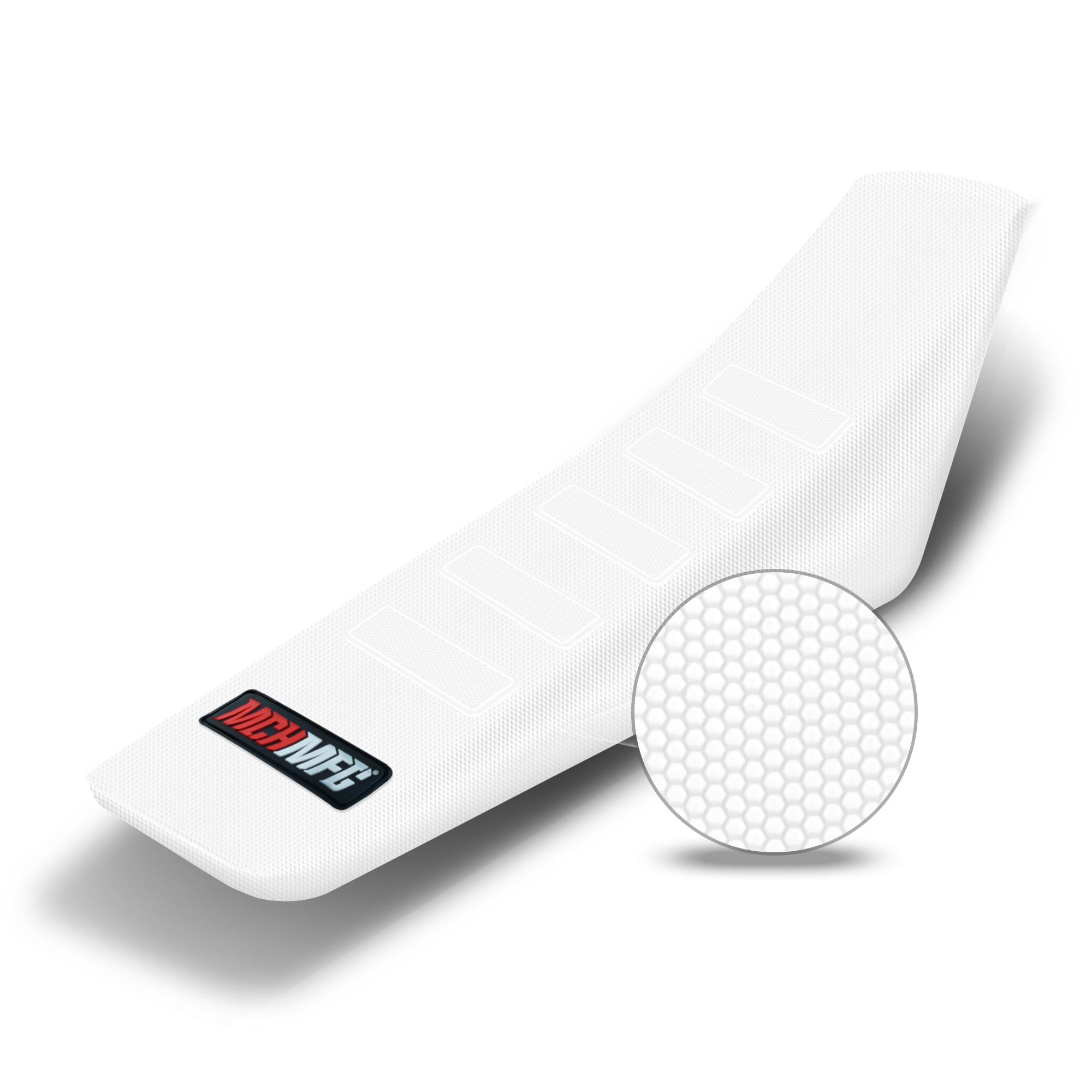 MCHMFG Gripper Seat Cover Waterproof Protection Antislip Apply For SXF EXC KXF CRF YZF WR TC TE Motorcycle Seat Cushion White Seat