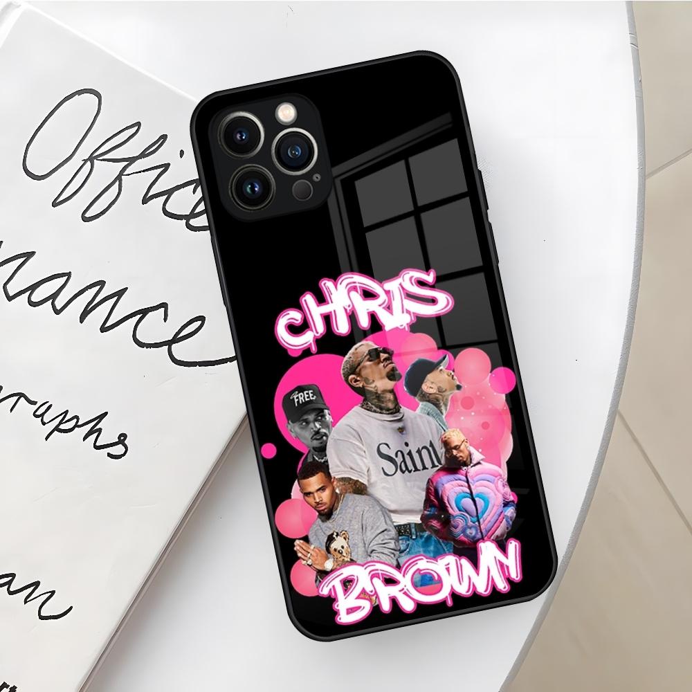 Chris Brown 11 11 Singer Phone Case for Iphone 17 16 Air 15 14 12 11 13 Pro Max Mini X Xr Xs Se Puls glass Cover