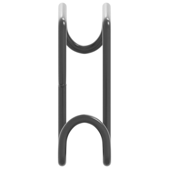 Porte brides 3 pcs noir acier