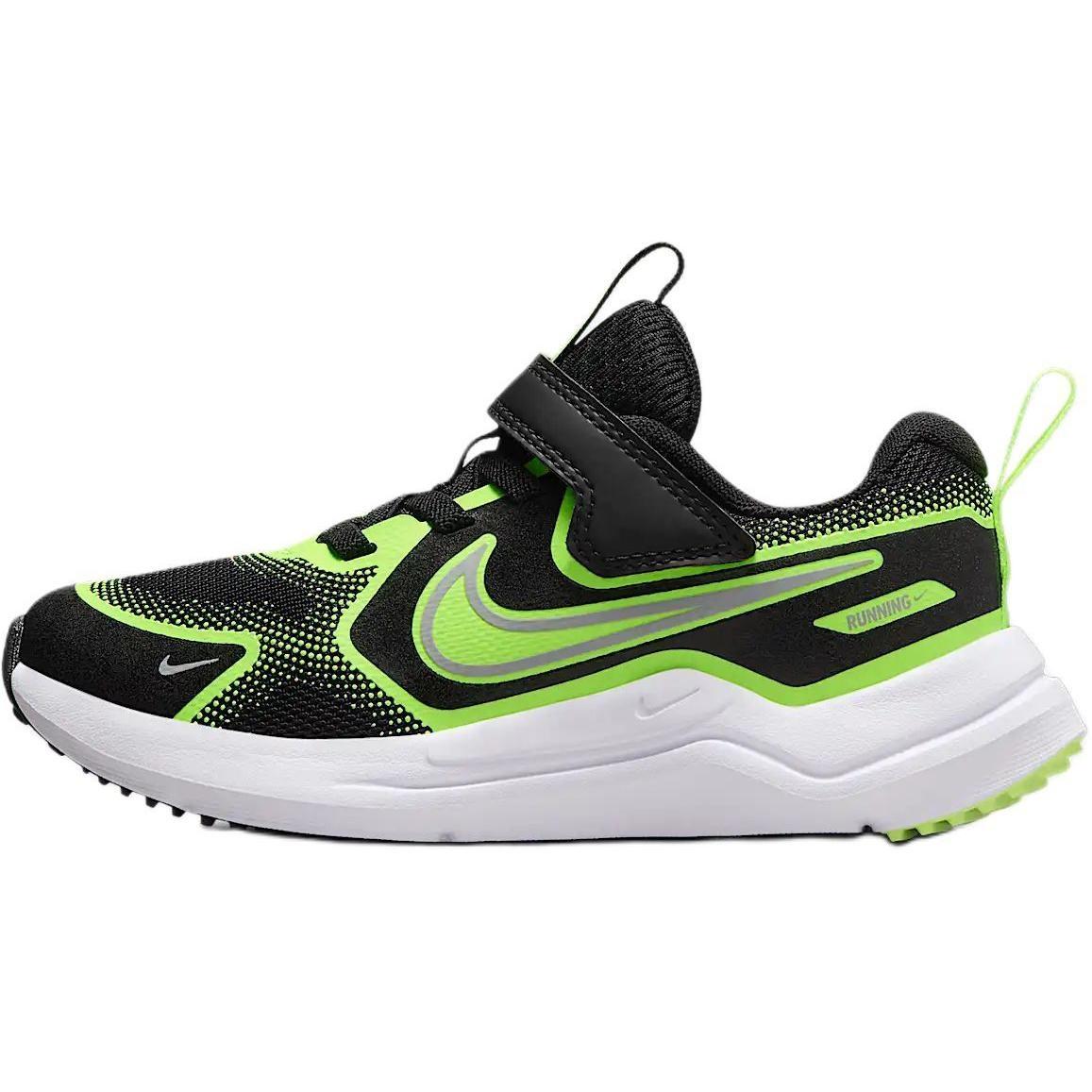 (PS) Nike Cosmic Runner  Black Green  Kids  HM4400-005 EU 28