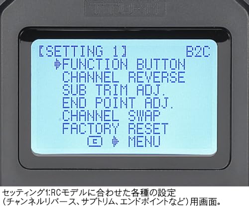 Tamiya RC System No. 68 Finespec 2.4G 4-Channel Radio Transmitter and Receiver Set 45068