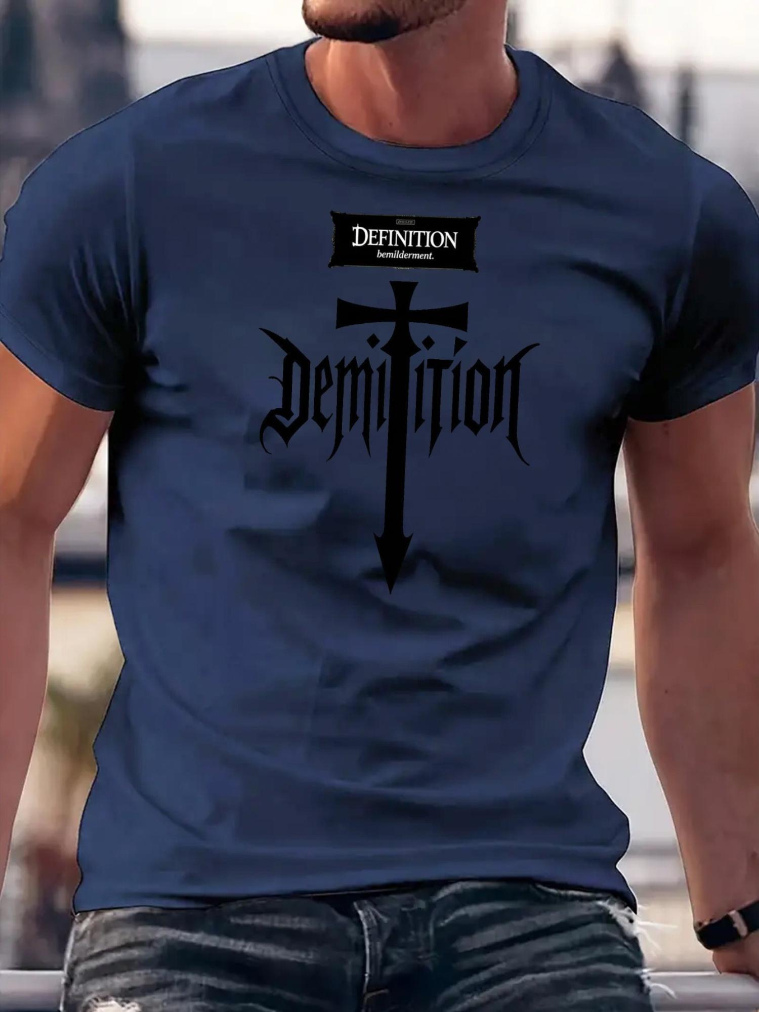 Black Demition Graphic T-shirt - Cotton Blend XL