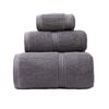 3pcs Luxurious Cotton Towel Bath Washcloth Cotton Towel Solid Color Soft Absorbent Towels Suitable for Both Adults and Children