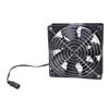 12cm 12V 2.7A Cooling Fan 6000RPM High Speed Cooling Fan for Home and Office Ventilation Needs