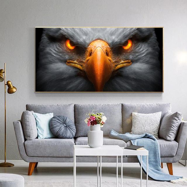 Eagle Face Canvas Paintings On The Wall Animals Pictures Canvas Art Posters and Prints for Living Room Cuadros Home Decor No Frame