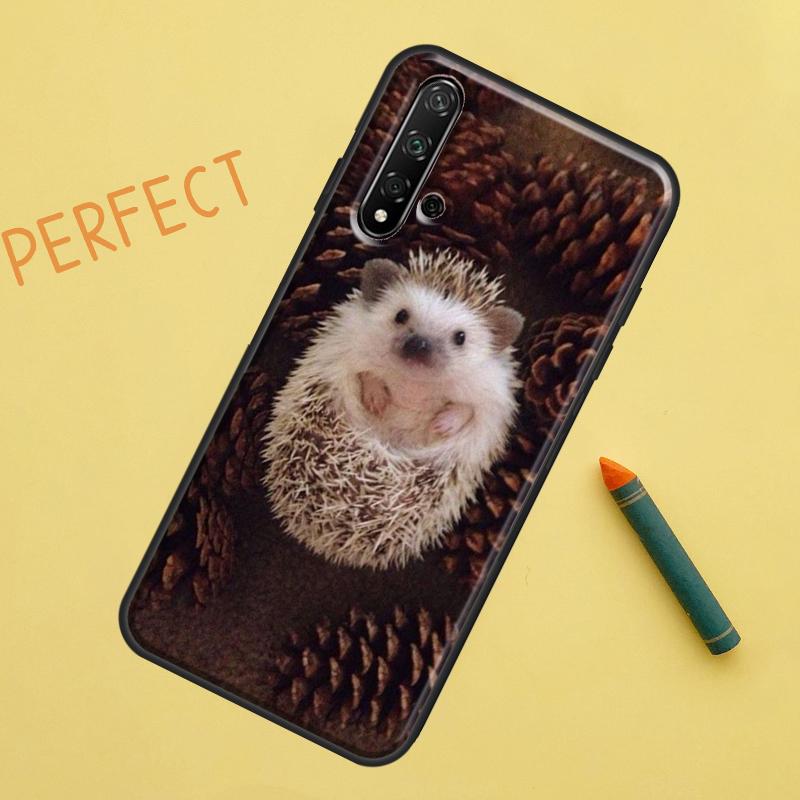 Cute Little Hedgehog For Huawei Nova 5T 9 10 SE 7i 8i 11i 12i Y60 Y61 Y70 Y72 Y73 Y90 Y91 P20 P30 P40 Lite Case