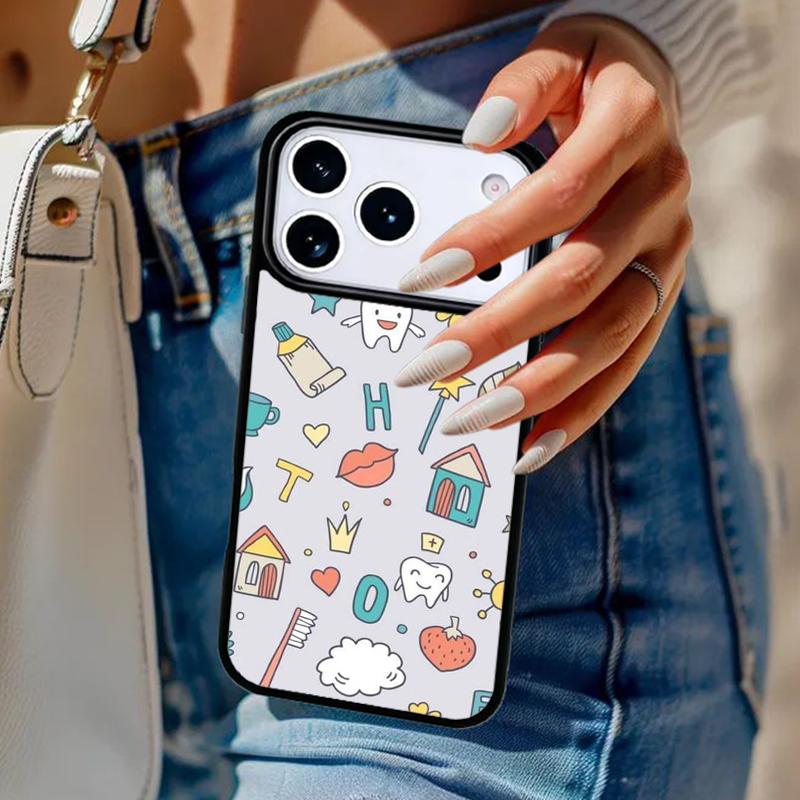 Dentist Dental Tooth Nurse Funda Phone Case For iPhone 17 Air 14 15 13 12 Max Cover For Apple 14 15 16 16e 11 Pro Max Plus