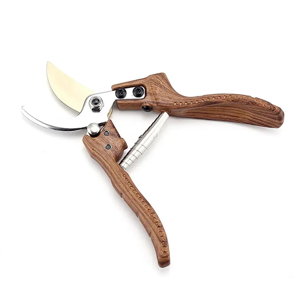 Sekator ogrodowy Wysokiej jakości Blokada sprężynowa Nożyce do przycinania gałęzi i owoców Narzędzia ogrodnicze Oszczędzające Profesjonalne Praktyczne Dedykowane