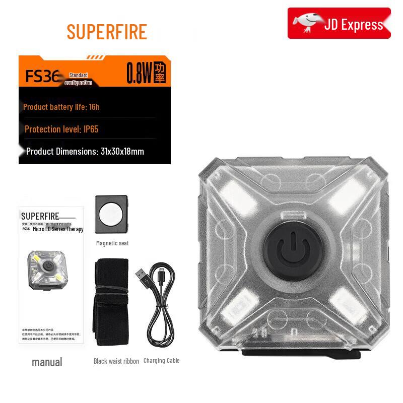 Rechargeable LED Shoulder Warning Light