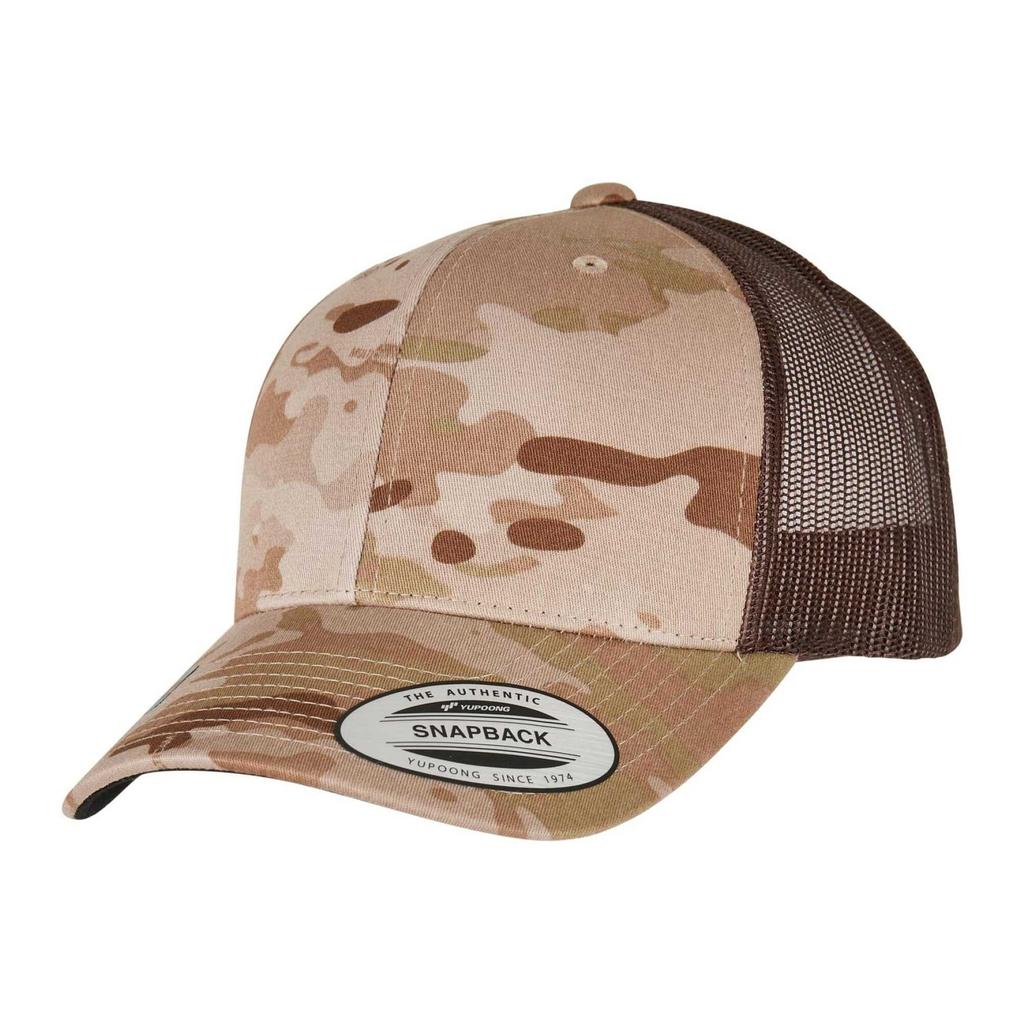 FLEXFIT Unisex Erwachsenen Retro Camouflage Trucker-Kappe