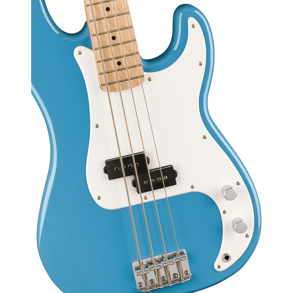 Squier by Fender Squier Sonic™ Precision Bass®, Maple Fingerboard, White Pickguard, California Bl...