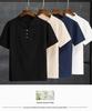 2024 Summer Men's Plus Size Retro Chinese-Style Loose Linen Two-Piece Set