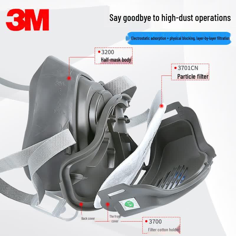 3M 3701CN KN95 Dust Filter Media