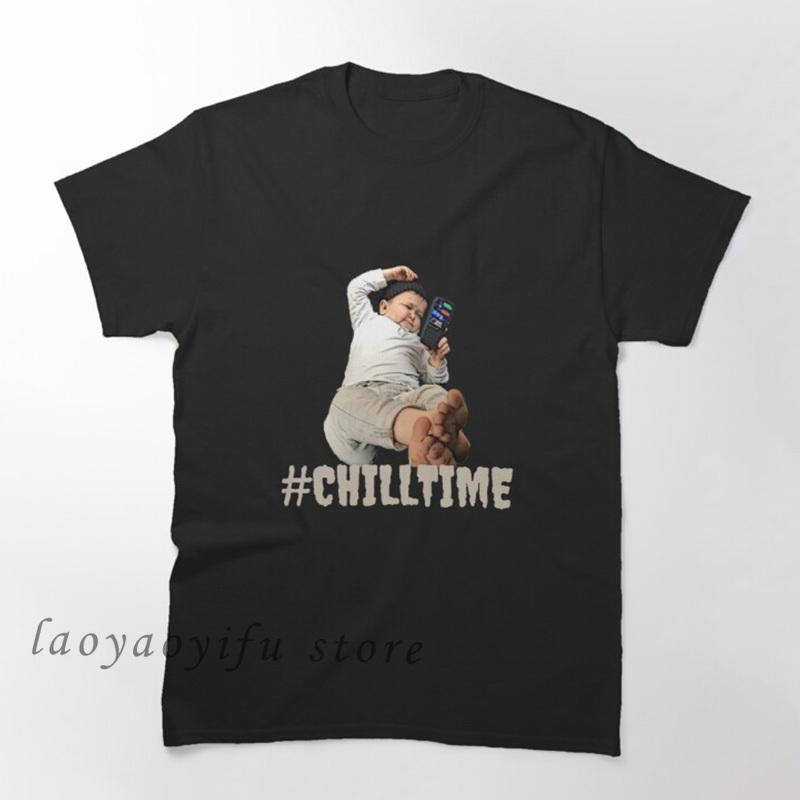 Classic Hasbulla Fighting Meme TShirt Mini Khabib Blogger Top Funny Graphic T Shirts Unisex Polyester Tee Kawaii Clothing Custom