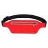 Ultra-thin Lycra Waterproof Running Waist Bag with Three Pockets and Large Capacity