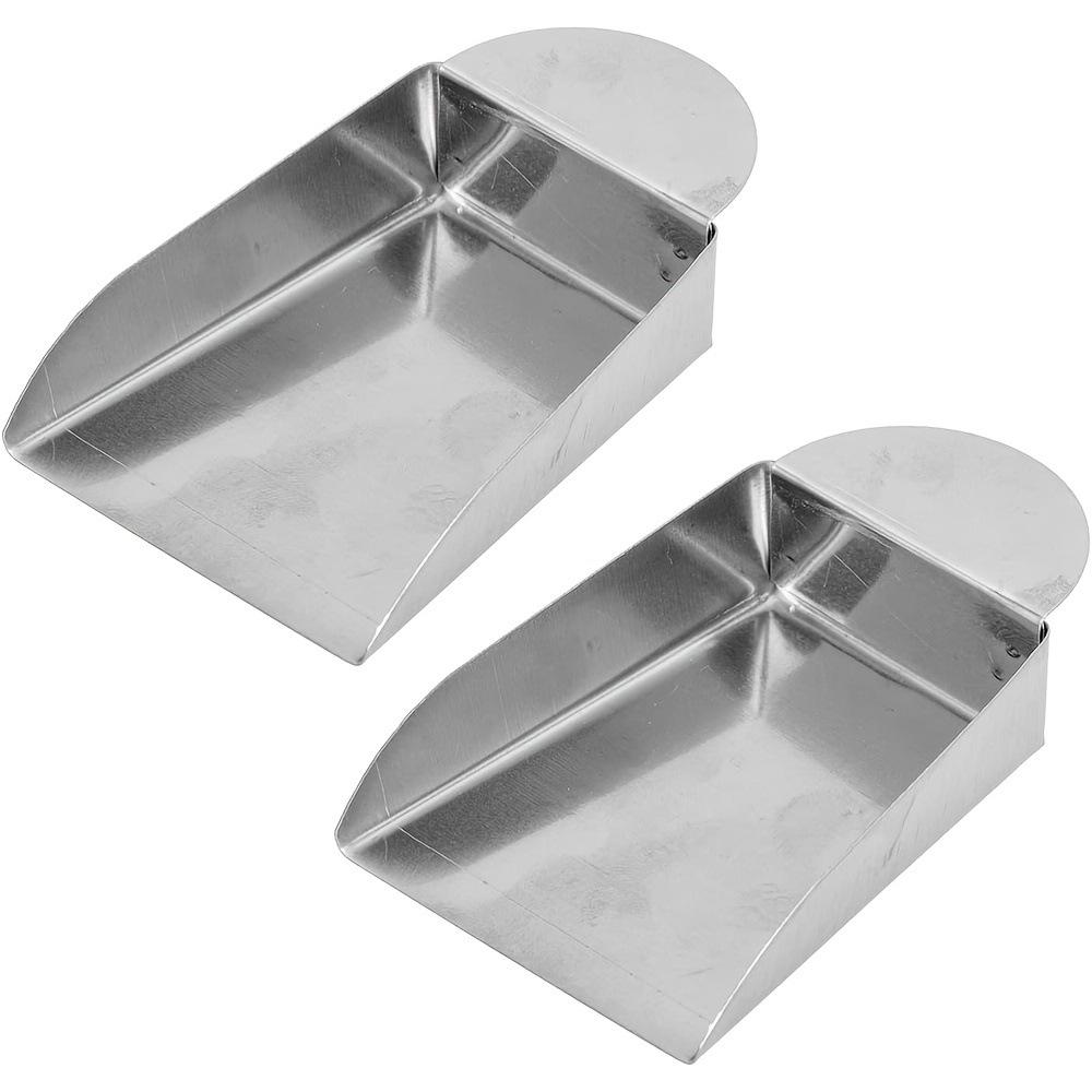 

Лопата для ювелирных изделий с пластинчатой ​​ручкой для алмазных бусин, жемчуга, инструмент для черпания драгоценных камней, инструмент для изготовления ювелирных изделий из нержавеющей стали для ювелира 2PCS