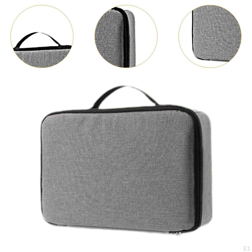 Sunglasses Organizer Case Eyewear Display Zipper Portable Storage Holder Glasses