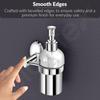 Grade Stainless Steel Silver Wash Basin Handwash Holder/Wall Mounted Dispenser/Bathroom Accessories - Oreva (Chrome)