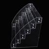 Acrylic Collection Display Rack Clear Cosmetic Organizer Shelf  Nail Salon