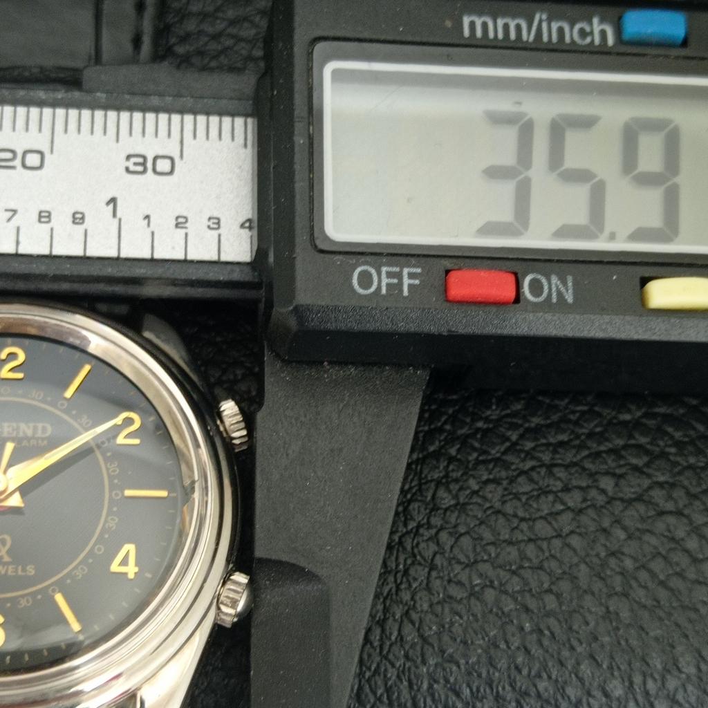 HAND-WINDING VINTAGE LEGEND SWISS MENS REFURBISHED ALARM WATCH a707502-1