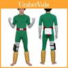 Naruto Rock Lee Cosplay Jumpsuit With Printed Design For Anime Conventions
