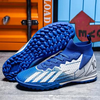 Neue Herren Fußballschuhe Professionelle Schuhe Fußball Outdoor Spiel Rasen Fußballschuhe Training Futsal Unisex Rutschfest Atmungsaktiv