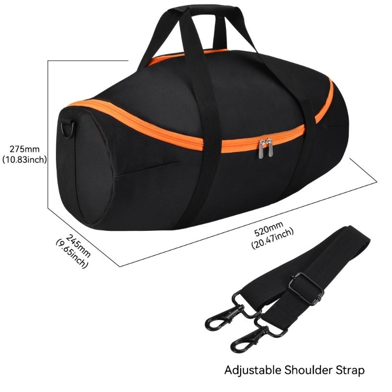 Portable Travel Bag Storaeg Solution For Boombox 4 Wireless Speaker Polyester Fabric And Impact Resistant Padding