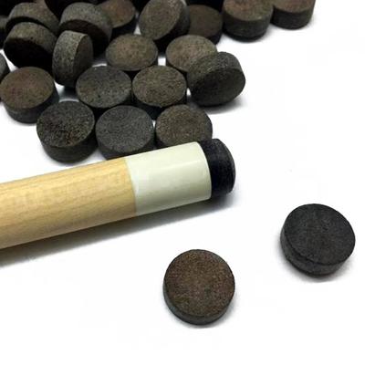 5 STÜCKE 13 MM Hohe Härte Rindsleder Pool Queue Leder Tipps Für Schwarz Acht Queue Neun Queue Billard Zubehör