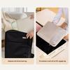 Space Saving Compression Storage Bag with Handle Portable Travel Clothes Sorting Bag Large Capacity Transparent Window
