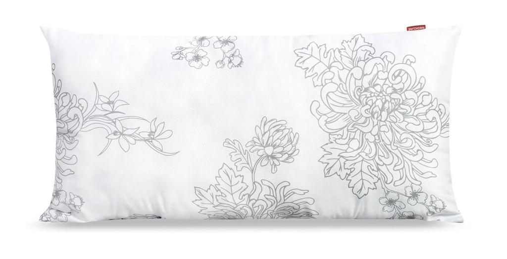 Anti-Allergy Pillow Microfiber Floral Silicone Various Sizes