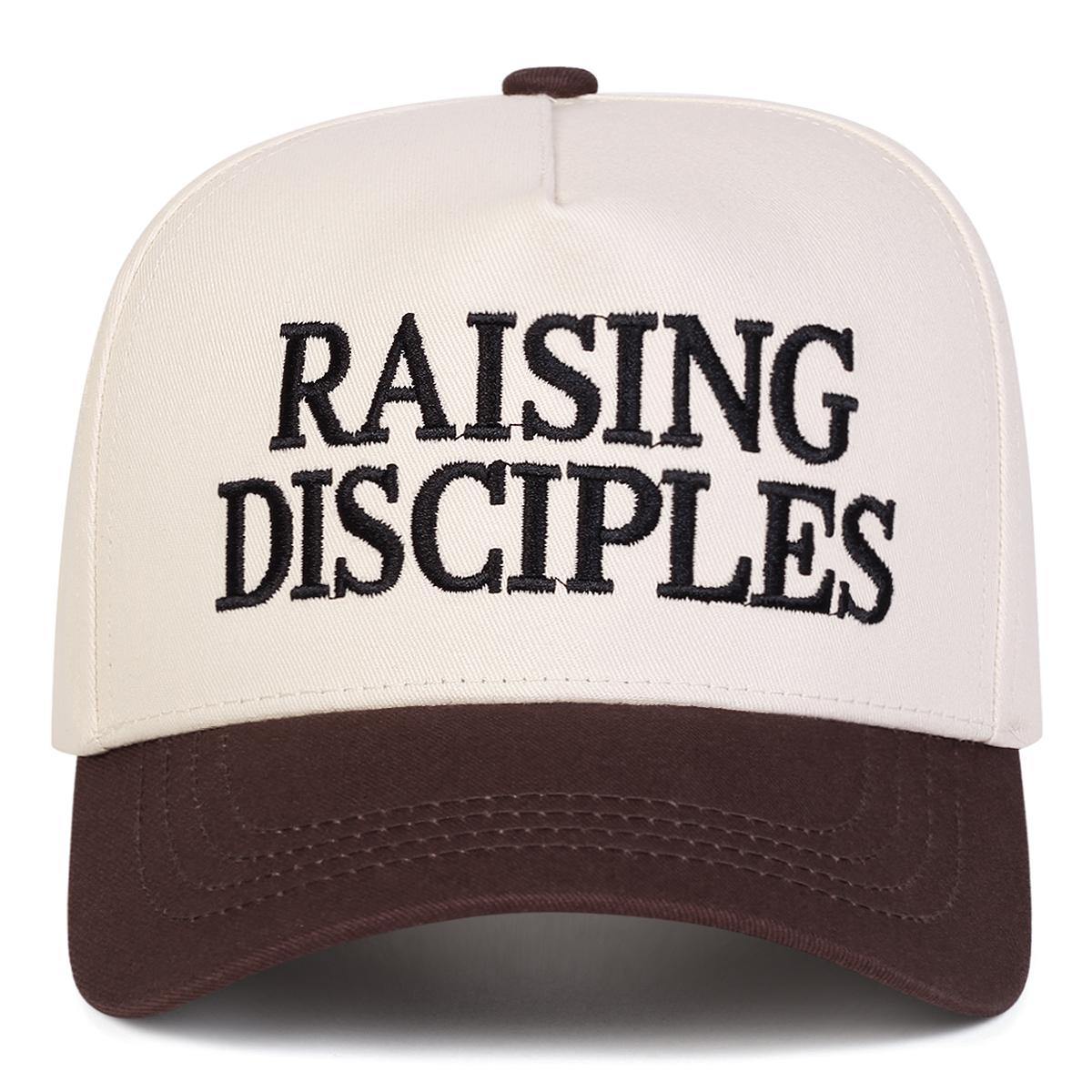 

Unisex Raising Disciples Letter Embroidery Baseball Caps Spring Autumn Outdoor Adjustable Casual Hats Sunscreen Hat Sports Cap