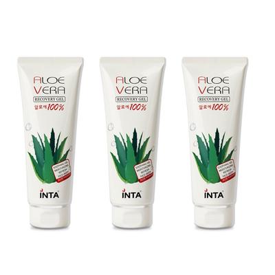 Inta 100 % Aloe Vera Erholungsgel, 240 ml, 3 Einheiten