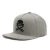 New Tide Scissors Embroidered Baseball Hat Men's Casual Hip Hop Hat Women's Outdoor Sunshade Hat Flat Edge Hat Sports Decorative
