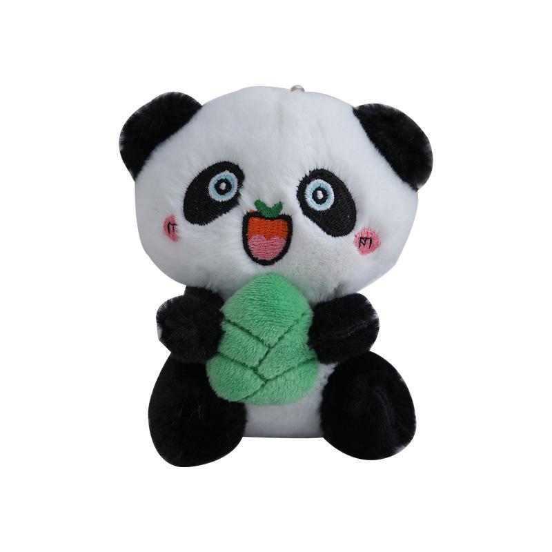 Plush Panda Adorable Keychain Cute Animal Toy Backpack And Accessory Car
