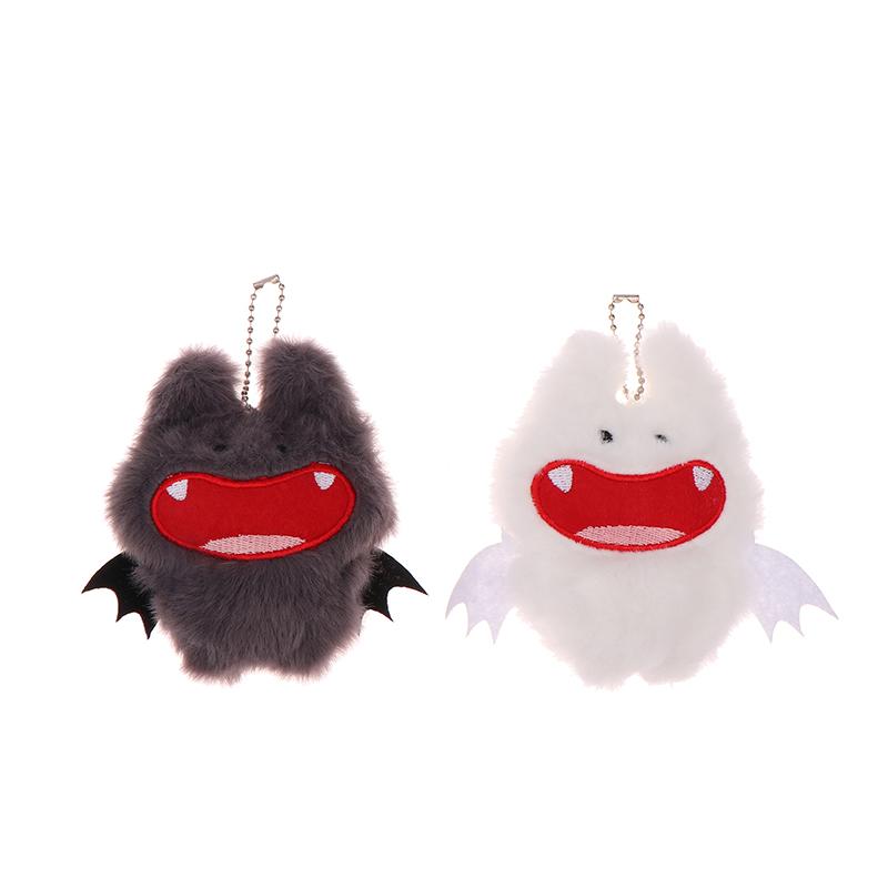 Cartoon Fledermaus Plüsch Schlüsselanhänger Kleiner Dämon Stoffpuppe Anhänger Autoschlüsselring Rucksacktasche Deko Kindergeschenk