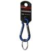 SK11 Aluminum Carabiner C, 5 x 50mm, SAC-550C, Blue
