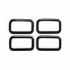 Black Titanium Frame Trim Car Inner Door Light Fit For Benz R-Class W251 2007-18