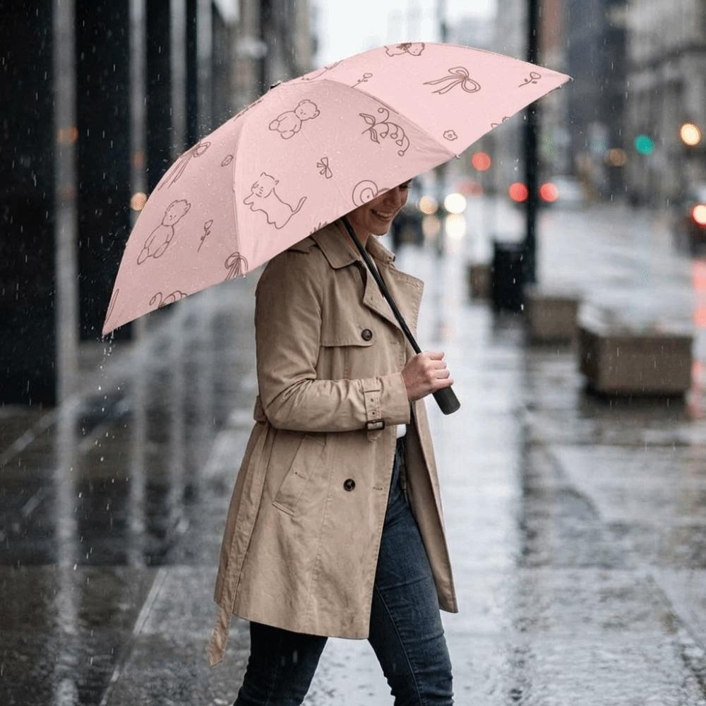 UV Protection Dual-Use Umbrella Automatic Folding Umbrella Portable Sun Umbrella  Travel