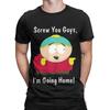 Bawełniana koszulka Souths Parks dla mężczyzn na lato Eric Cartman Streetwear T-shirty Oddychające T-shirty Harajuku Oversize Odzież codzienna