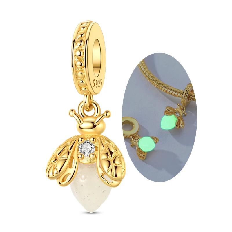 Copper Winter New Penguin Snowflake Capybara Earmuff Sweater Charm Bead Pendant Fit Diy Bracelet Necklace Women Jewelry Gift