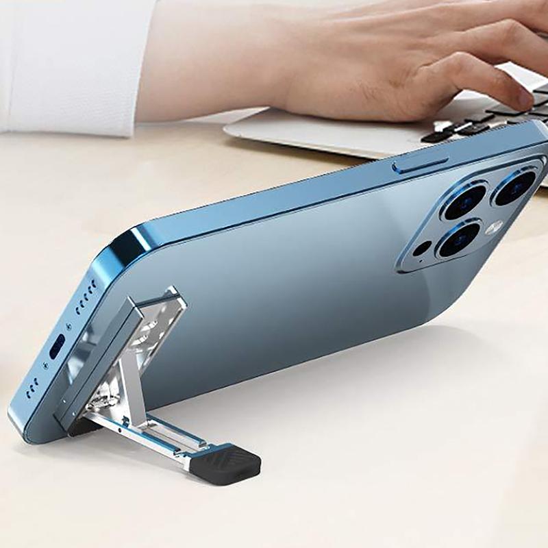 Mini-Laptopständer aus Zinklegierung, höhenverstellbar, faltbar, Laptop-Riser-Beine, rutschfester Halter