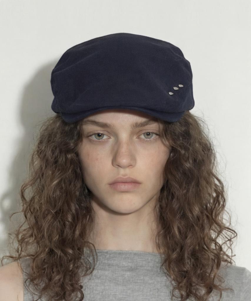 Eondeokeonteulolseutyudio Cotton Hunting Cap Drive Hunting / Triple R Stud / Navy
