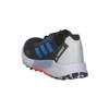 Adidas Terrex Agravic Flow Trail Running Core Size cm 2.0 Shoes, LTM89/LSF78, Men's, Black/Blue Rush/Turbo (GZ8888), 24.5