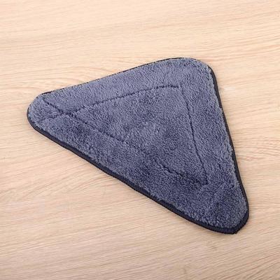Outil de nettoyage de vitres Essuie-glace Remplacement Chiffon Triangle Tête de vadrouille Vadrouille à poussière Accessoires de vadrouille