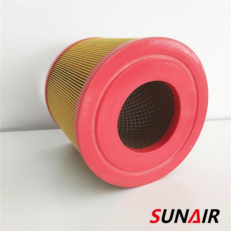 H155*OD165*ID80 Air Filter Element C1360 Suit For 18.5kw 22kw Screw Air Compressor