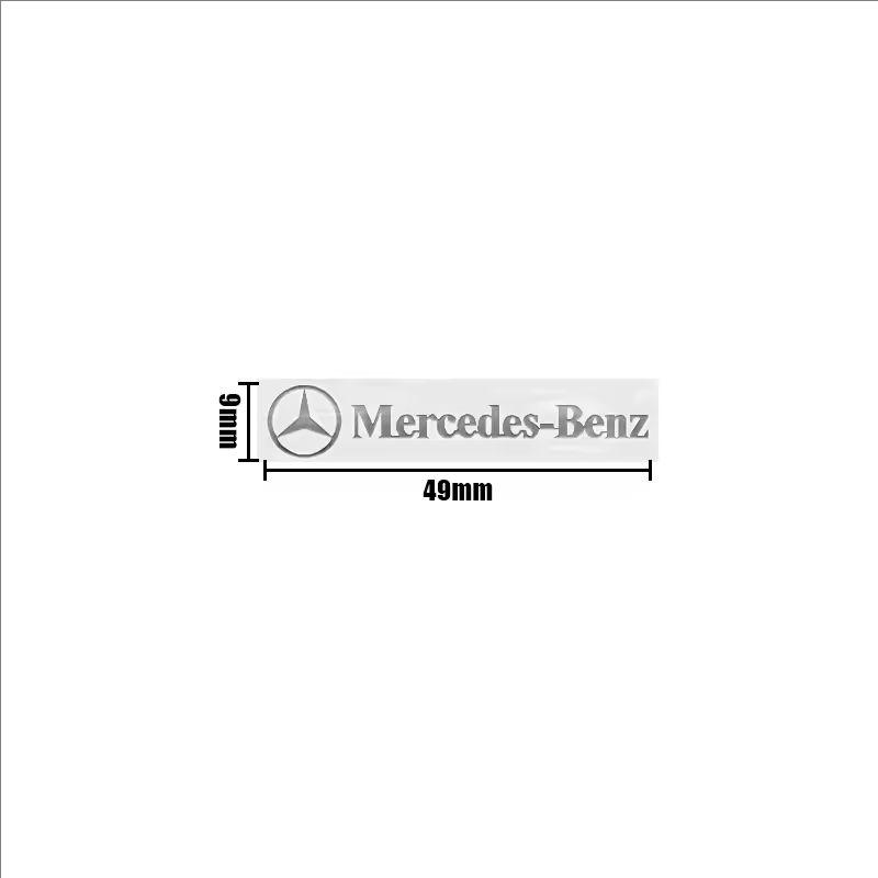 3D Metal Emblem Sticker Car Styling Interior Decoration Decals For Mercedes Benz Brabus Maybach W204 GLC CLA GLK W206 W205 W203 qy1